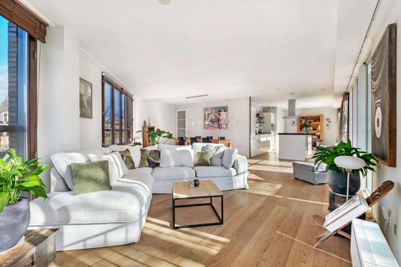 170M2 Appartment With Jacuzzi & Steam Bath In Center Of Amsterdam Dış mekan fotoğraf