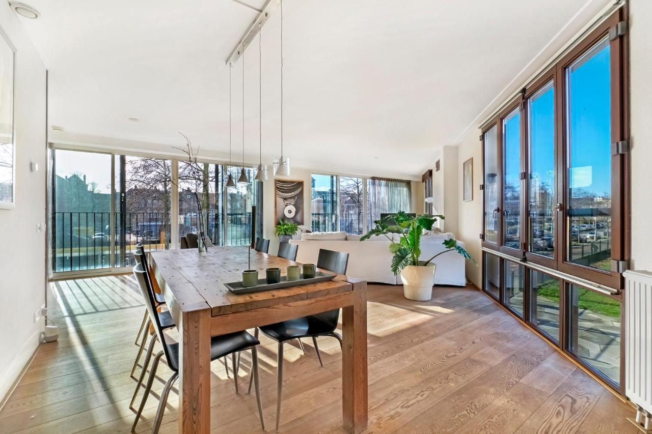 170M2 Appartment With Jacuzzi & Steam Bath In Center Of Amsterdam Dış mekan fotoğraf